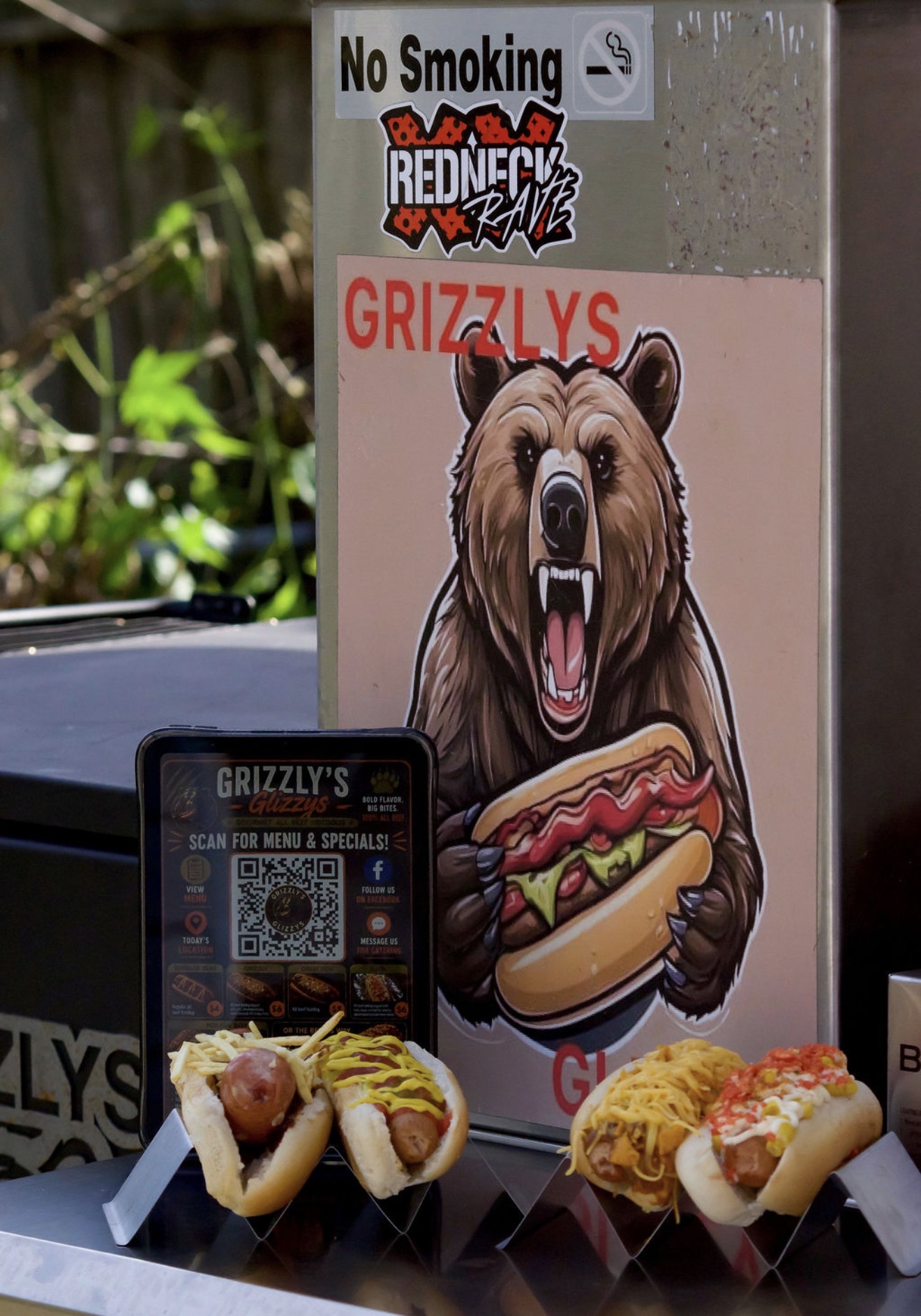 Grizzly's Glizzys hot dogs